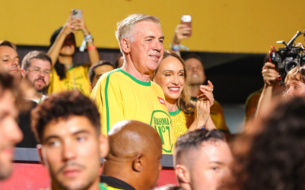 Carlo Ancelotti e a mulher, Mariann Barrena McClay