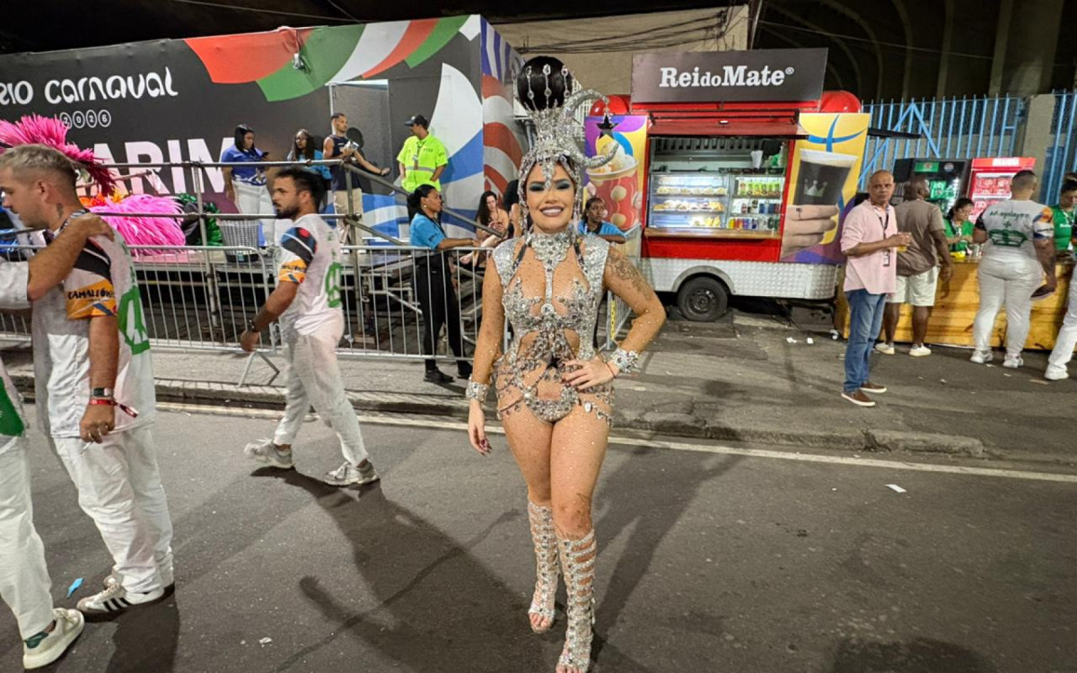 Lara Mara, presidente da Unidos de Padre Miguel - Manuella Vi&eacute;gas/ Ag&ecirc;ncia O Dia