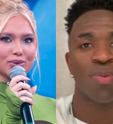 Virginia ganha declaração de Vini Jr. no 'Domingão com Huck'