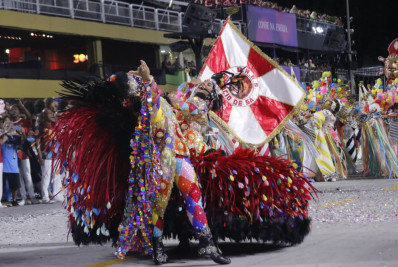 Confira fotos do desfile da Estácio de Sá