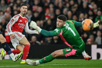 Martinelli e Jesus marcam em goleada do Arsenal, que avança na Copa da Inglaterra