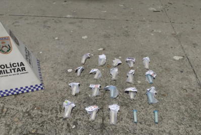 Homem é preso por tráfico de drogas no Vila Rica, em Itaipava