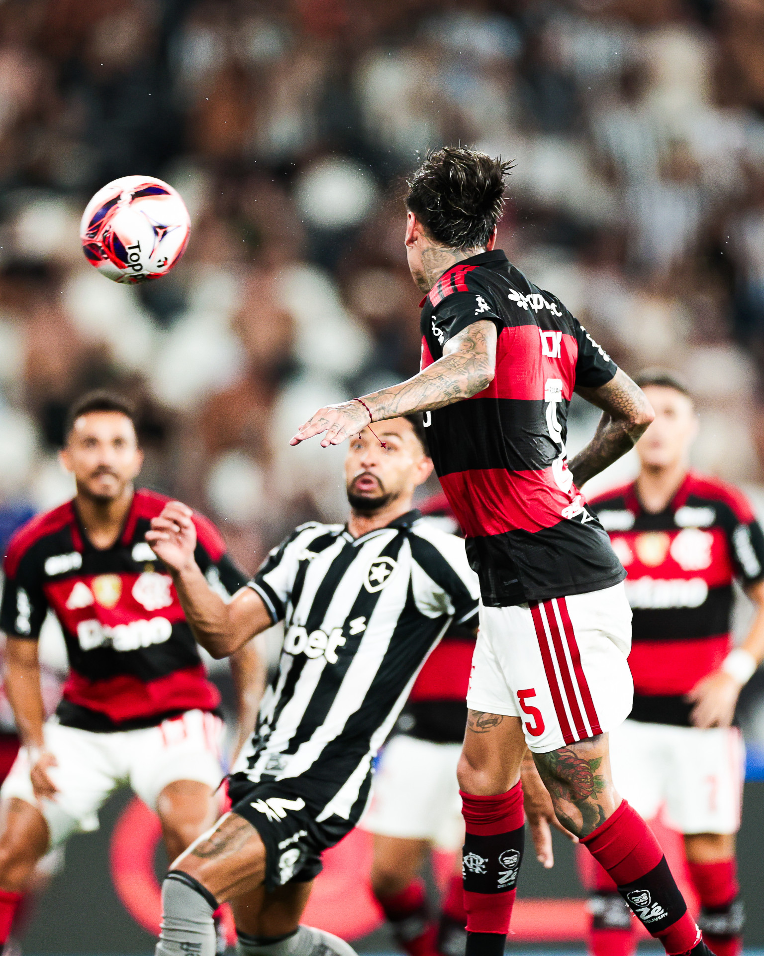 BOTAFOGO X FLAMENGO - CAMPEONATO CARIOCA - NILTON SANTOS - 15-02-2026 - Gilvan de Souza/Flamengo