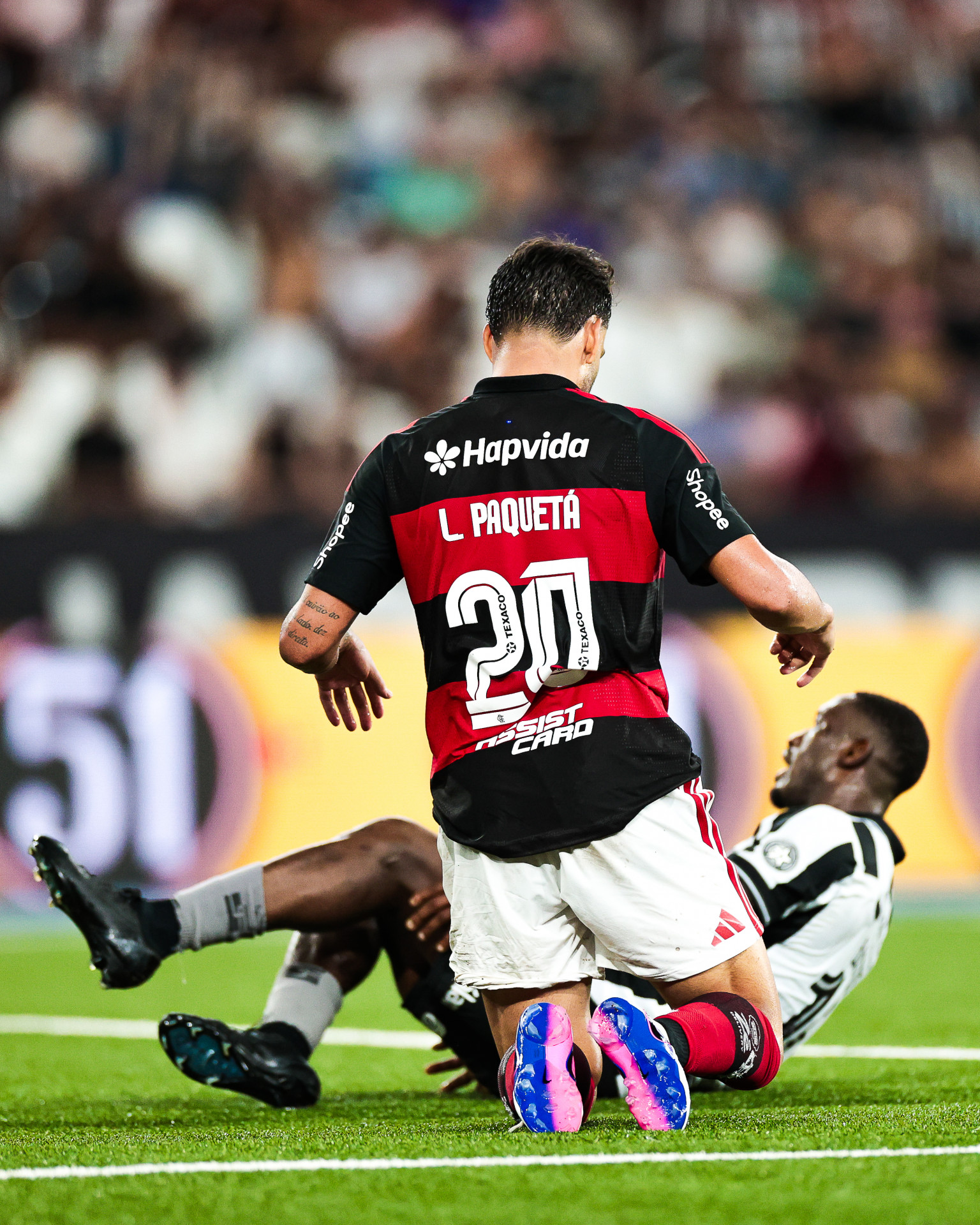 BOTAFOGO X FLAMENGO - CAMPEONATO CARIOCA - NILTON SANTOS - 15-02-2026 - Gilvan de Souza/Flamengo