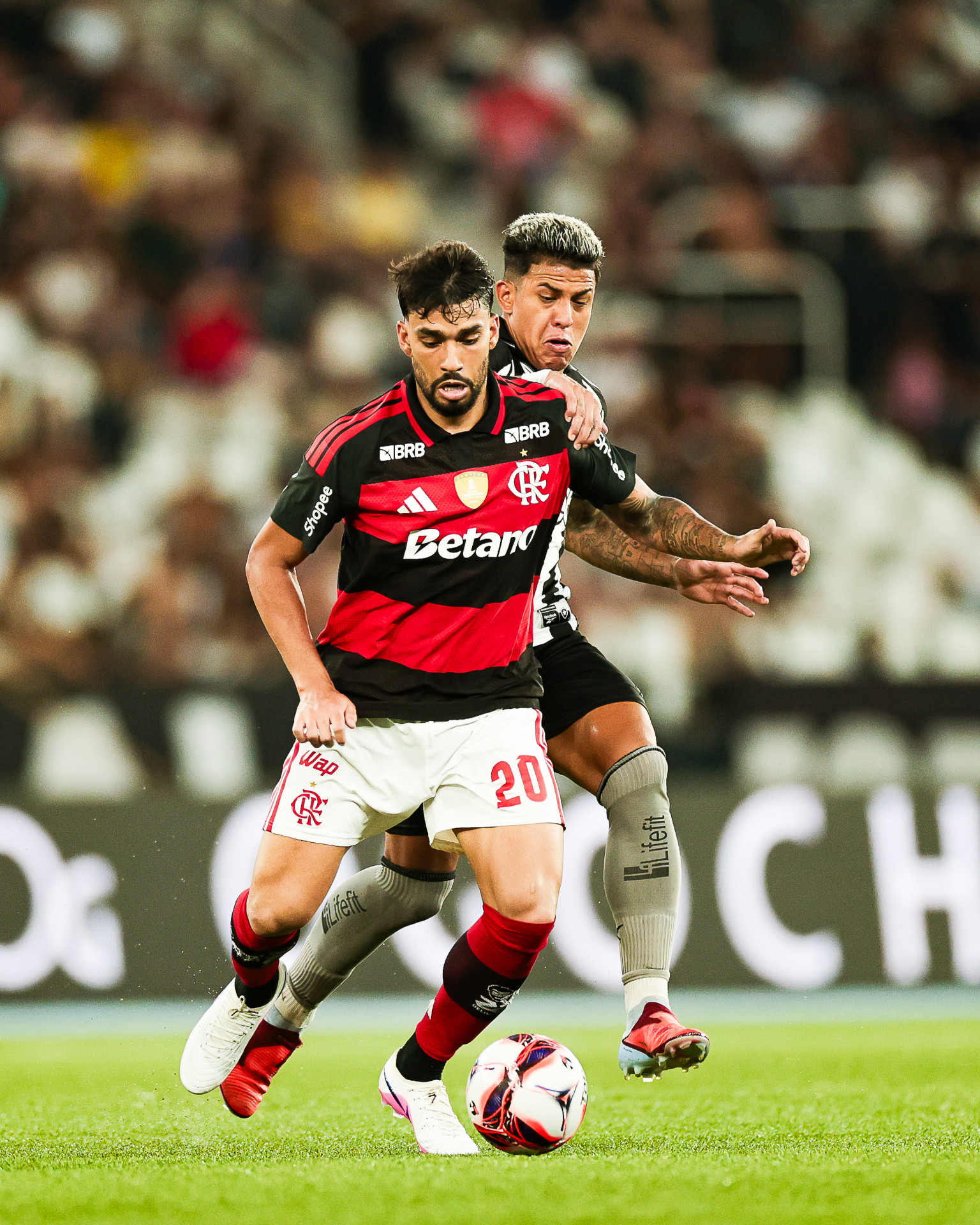BOTAFOGO X FLAMENGO - CAMPEONATO CARIOCA - NILTON SANTOS - 15-02-2026 - Gilvan de Souza/Flamengo