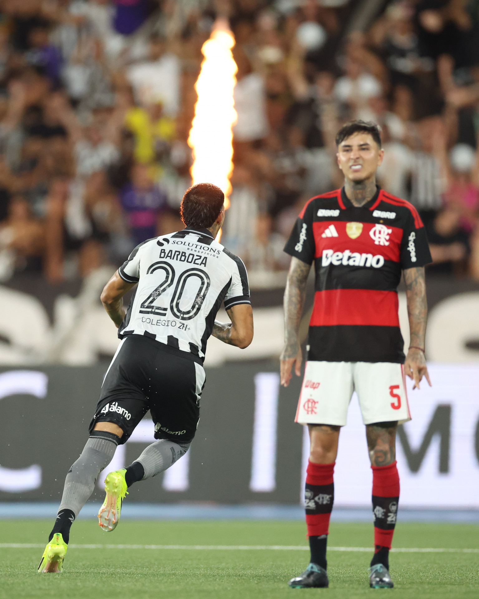 Barboza.  BOTAFOGO x Flamengo pelo Campeonato Carioca no Estadio Nilton Santos, 15 de Fevereiro de 2026, Rio de Janeiro, RJ, Brasil.  - Vítor Silva/Botafogo