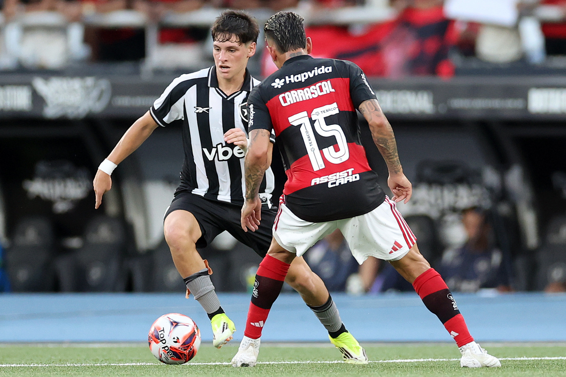 Montoro.  BOTAFOGO x Flamengo pelo Campeonato Carioca no Estadio Nilton Santos, 15 de Fevereiro de 2026, Rio de Janeiro, RJ, Brasil. - Vítor Silva/Botafogo