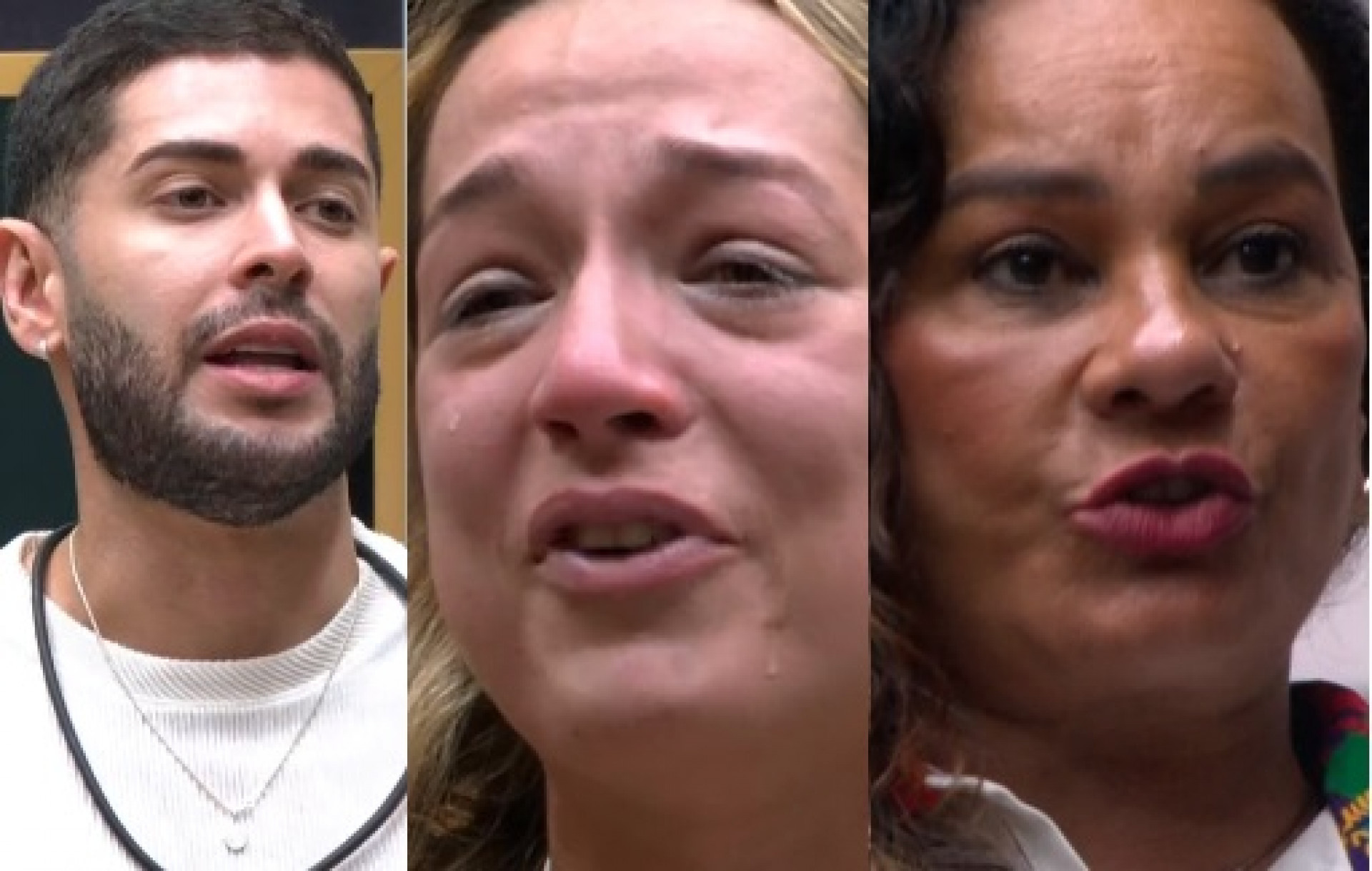 Marcelo, Solange Couto e Samira est&atilde;o no pared&atilde;o