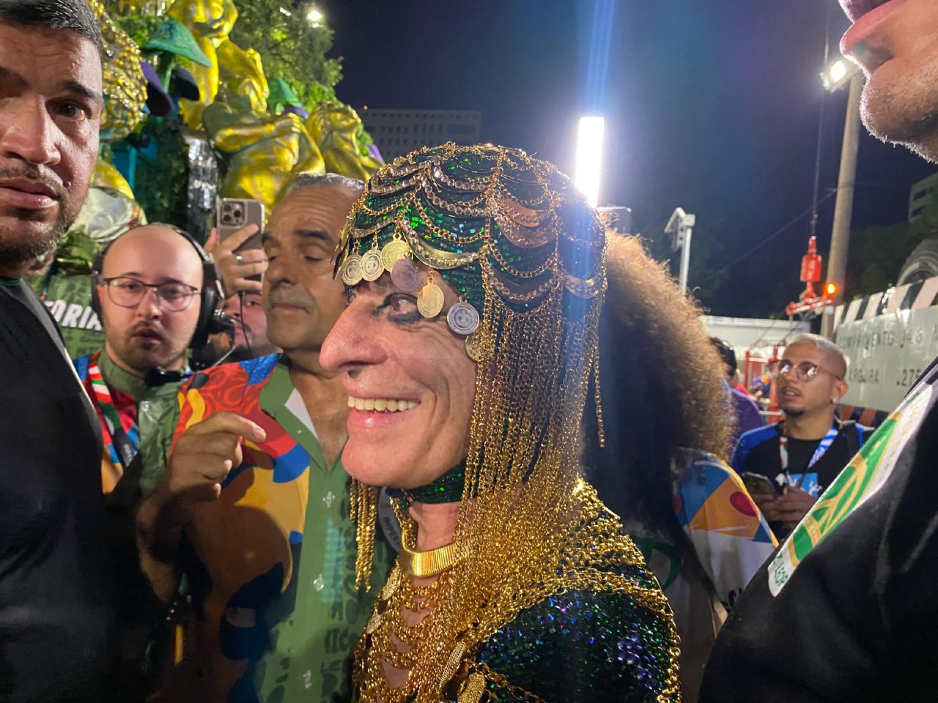 Ney Matogrosso é homenageado pela Imperatriz Leopoldinense na Sapucaí - Thalita Queiroz / Agência O Dia