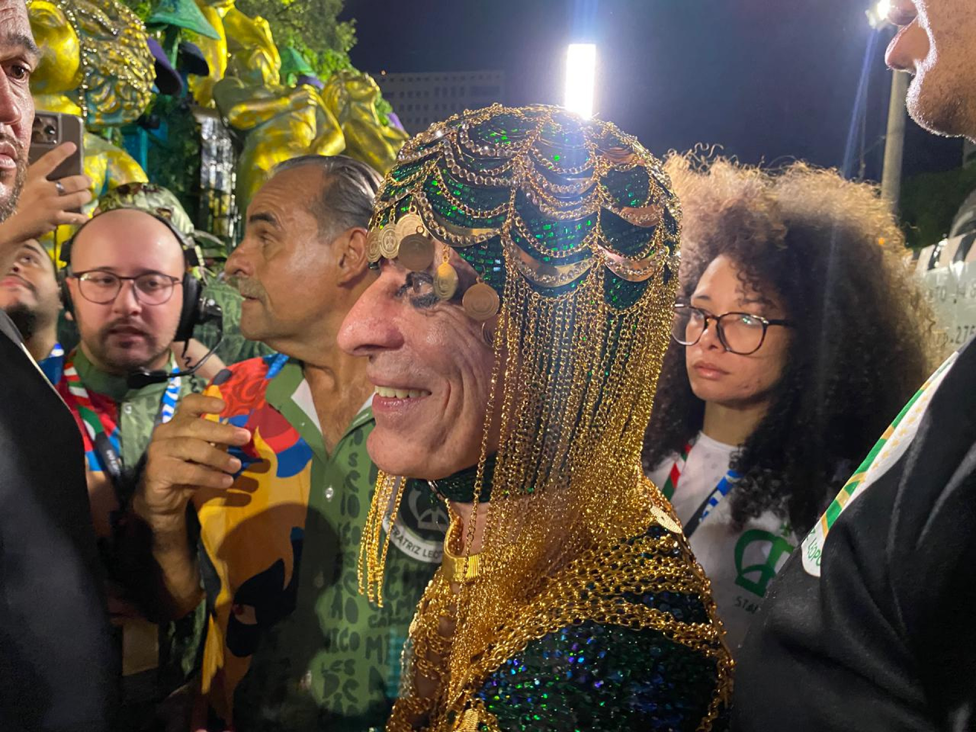 Ney Matogrosso é homenageado pela Imperatriz Leopoldinense na Sapucaí - Thalita Queiroz / Agência O Dia