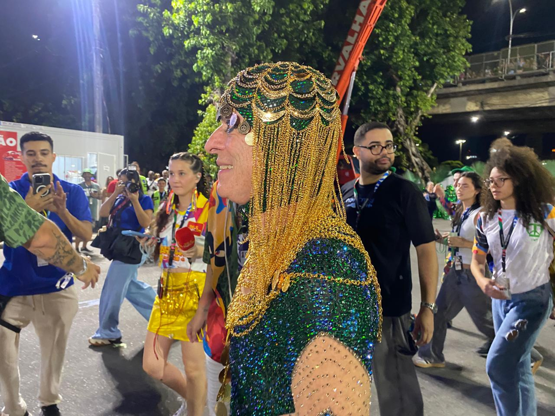 Ney Matogrosso é homenageado pela Imperatriz Leopoldinense na Sapucaí - Thalita Queiroz / Agência O Dia