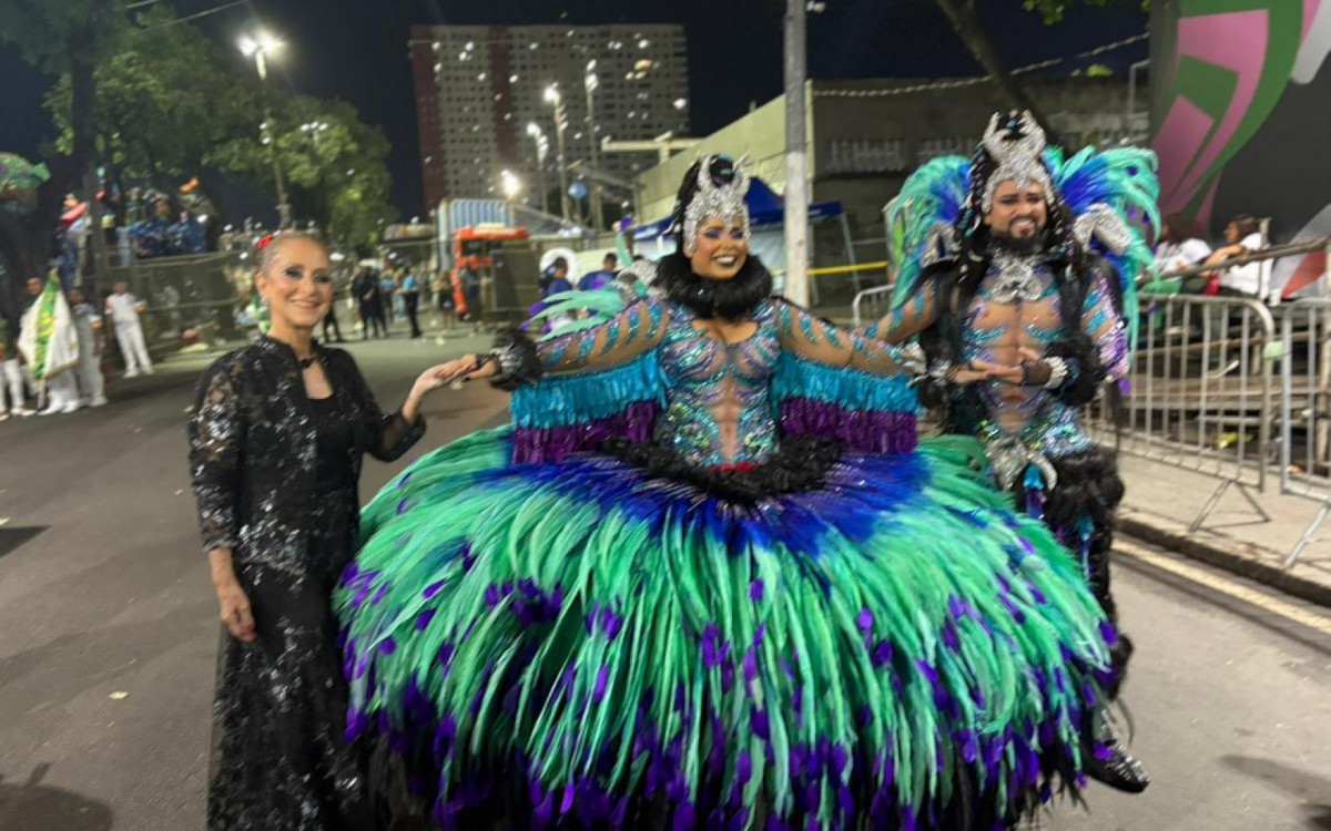 Bailarina Ana Botafogo fez um balanço sobre o trabalho que fez ao longo do ano com Rafaela Theodoro e Phelipe Lemos - Manuella Viégas/ Agência O Dia