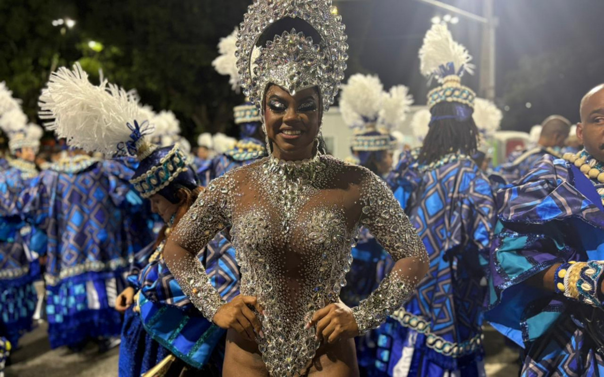 Bianca Monteiro revelou que o nervosismo ainda a acompanha nos momentos que antecedem a entrada da escola - Manuella Viégas/ Agência O Dia