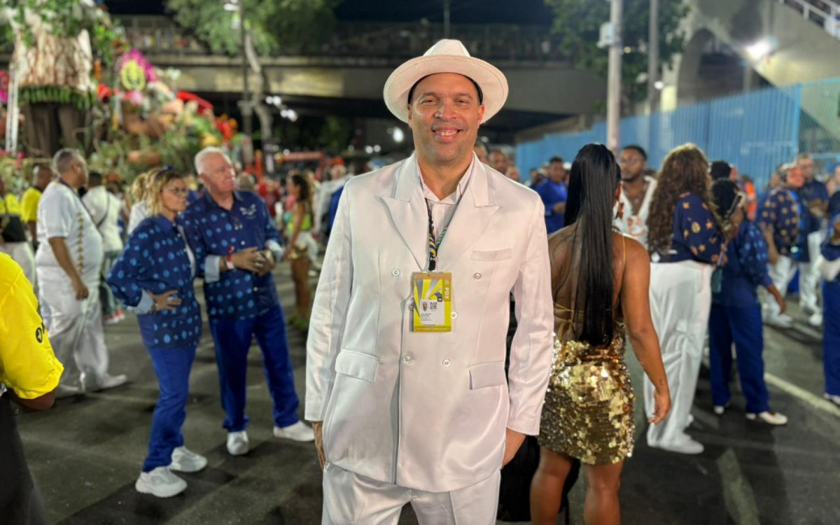 Junior Escafura definiu como turbulento o ano da Portela - Manuella Viégas/ Agência O Dia