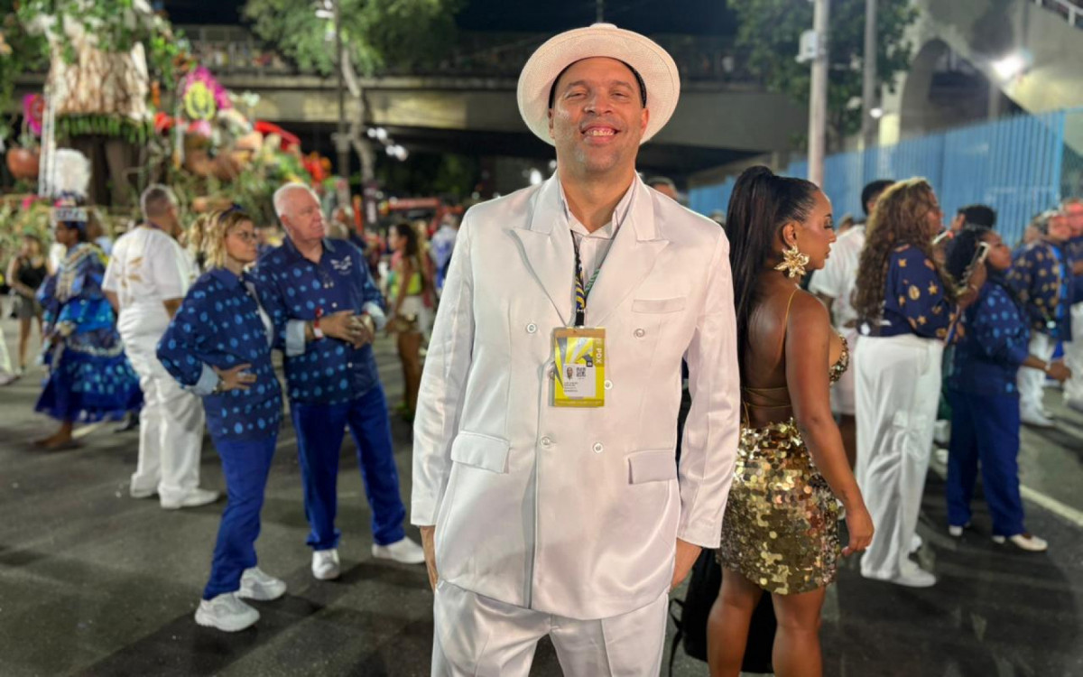 Junior Escafura definiu como turbulento o ano da Portela - Manuella Viégas/ Agência O Dia