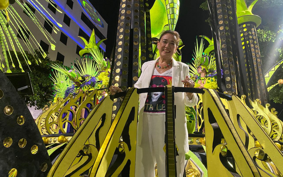 Lilia Cabral é destaque da Mocidade