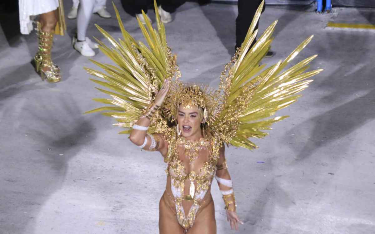 Mocidade fez homenagem à Rita Lee