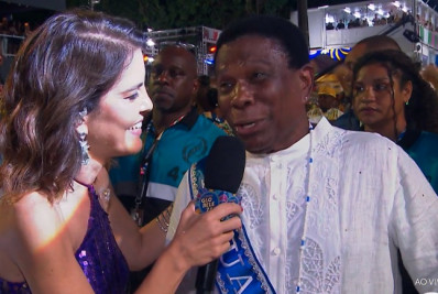 Baluarte, Neguinho da Beija-Flor revela emoção no desfile: 'Vamos ver como vai ser a minha reação'