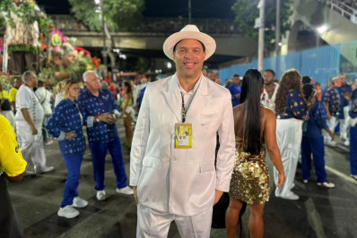 Primeira vez à frente da Portela, Junior Escafura fala sobre presidência: 'Um sonho’