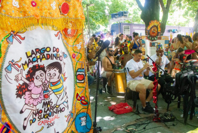 Largo do Machadinho, Mas Não Largo do Suquinho anima pais e criançada no Catete