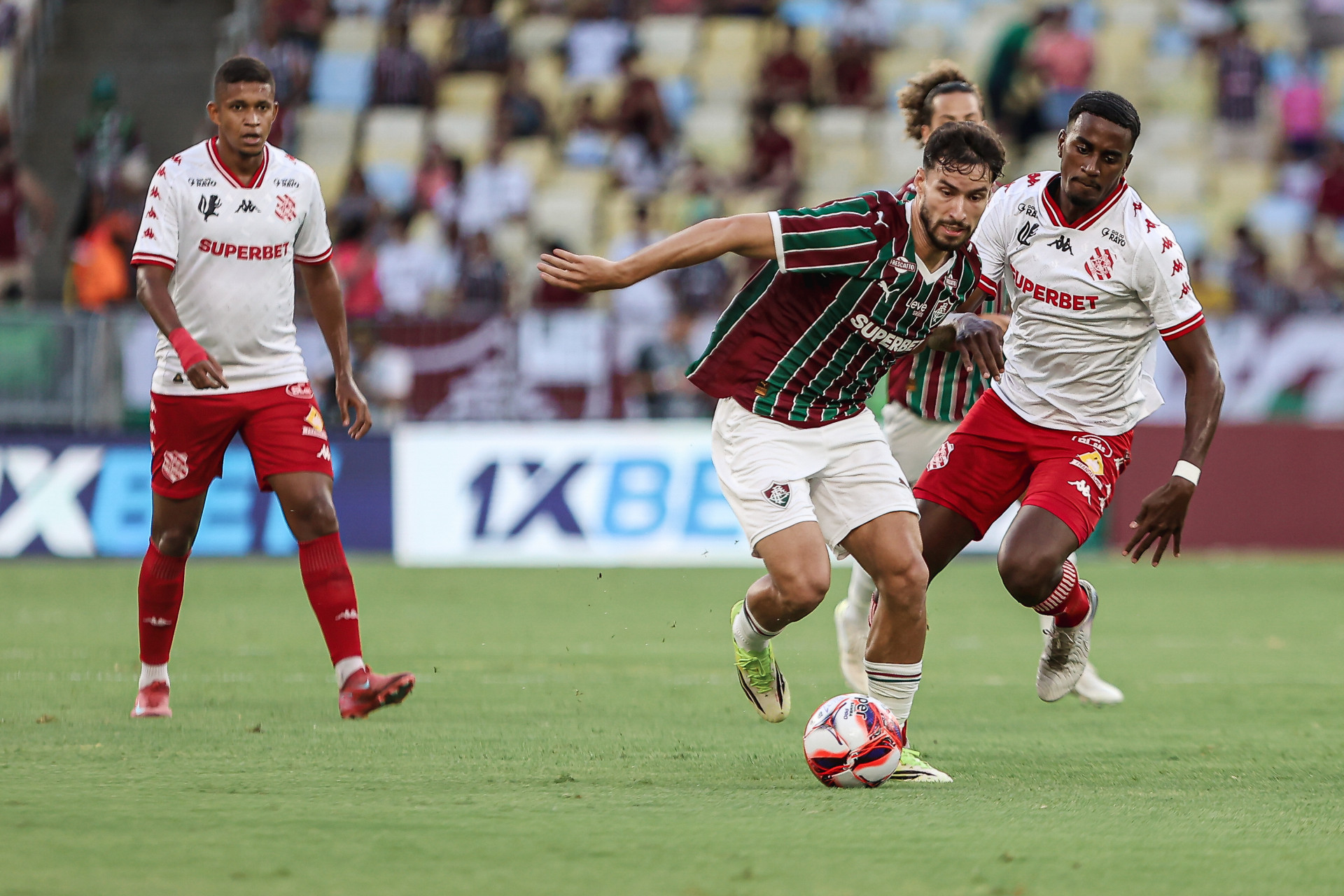 Rio de Janeiro, Brasil - 16/02/2026 - Estádio Maracanã.   
Fluminense enfrenta o Bangu esta noite pela quartas de final do Campeonato Carioca 2026. - Lucas Merçon/Fluminense