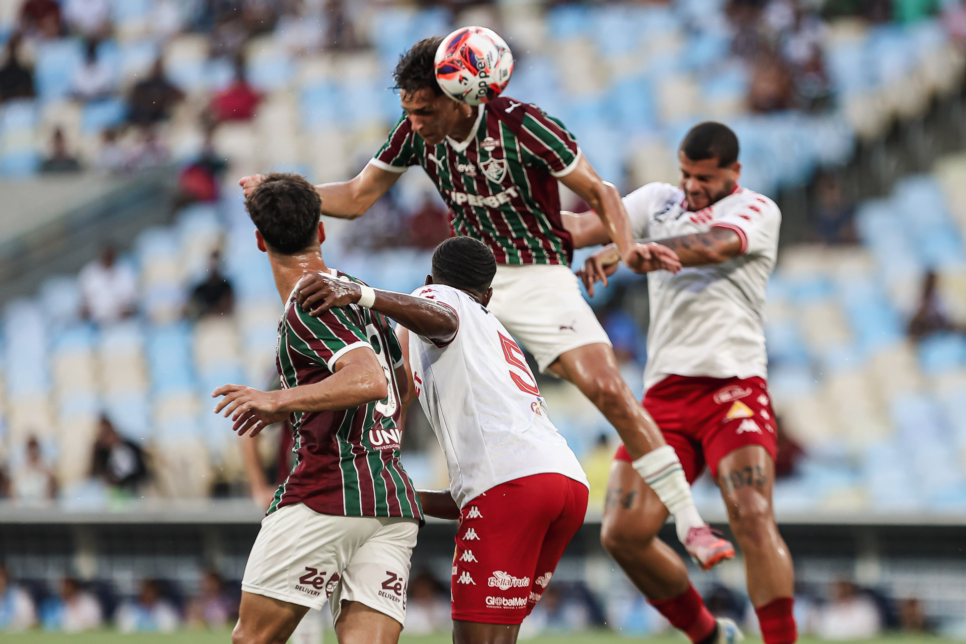 Rio de Janeiro, Brasil - 16/02/2026 - Estádio Maracanã.   
Fluminense enfrenta o Bangu esta noite pela quartas de final do Campeonato Carioca 2026. - Lucas Merçon/Fluminense