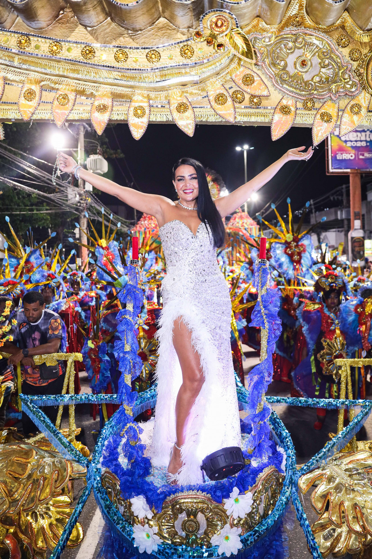 A homenageada saiu como destaque no tripé de abertura da Tradição - Divulgação/S1 Comunicação