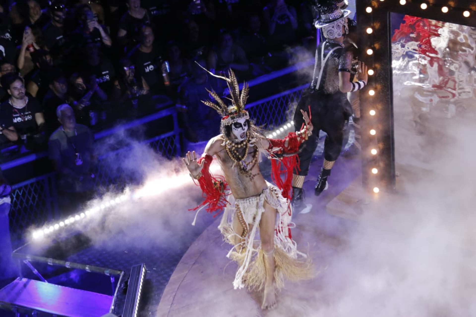 Desfile do Grupo Especial Carnaval 2026 - Desfile da G.R.E.S Imperatriz Leopoldinense, na Avenida Marquês de Sapucaí, no Centro do Rio de Janeiro, neste domingo (15). Foto: Carlos Elias/ Agência O Dia - Carlos Elias/ Agência O Dia
