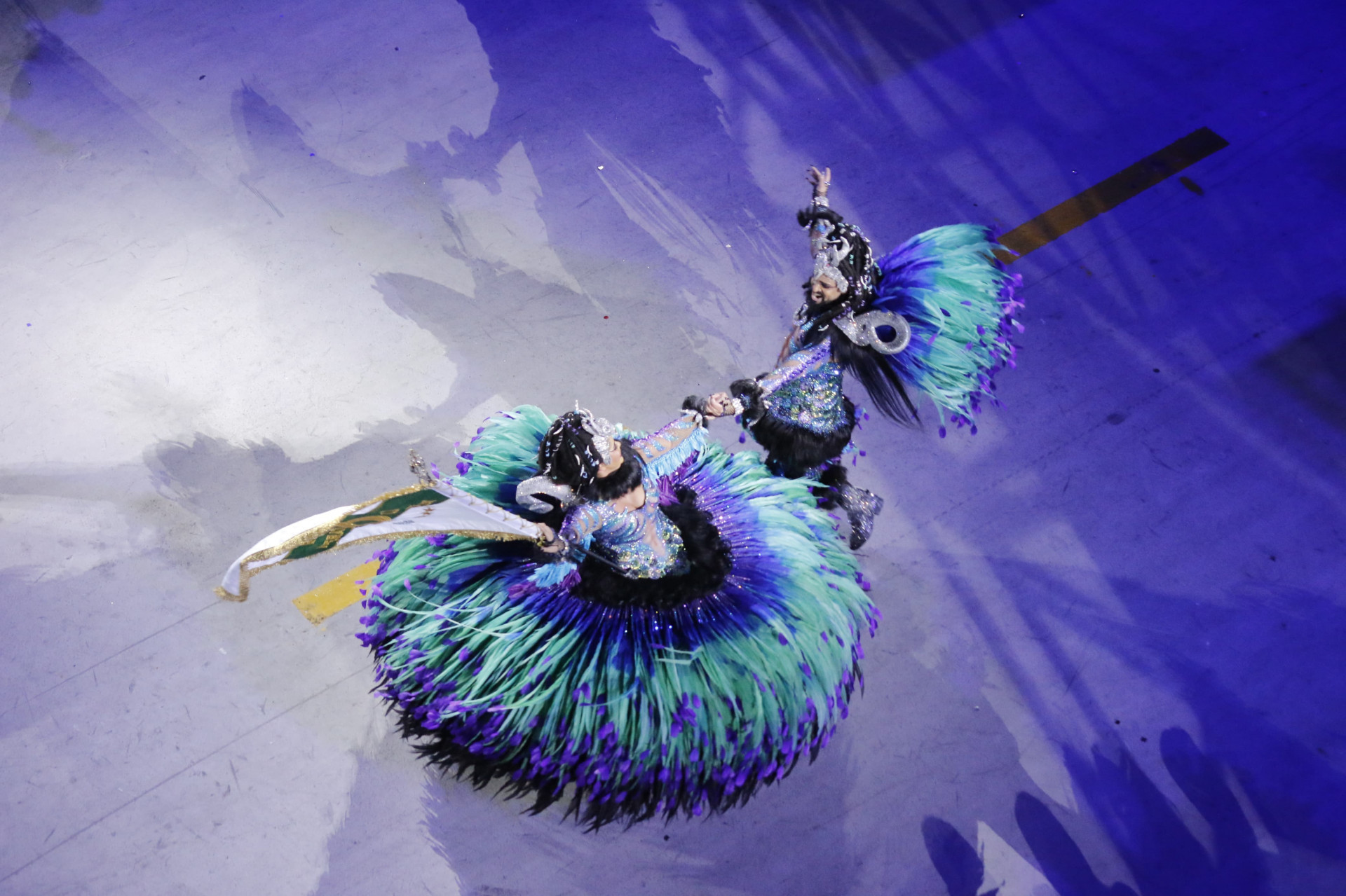 Desfile do Grupo Especial Carnaval 2026 - Desfile da G.R.E.S Imperatriz Leopoldinense, na Avenida Marquês de Sapucaí, no Centro do Rio de Janeiro, neste domingo (15). Foto: Carlos Elias/ Agência O Dia - Carlos Elias/ Agência O Dia