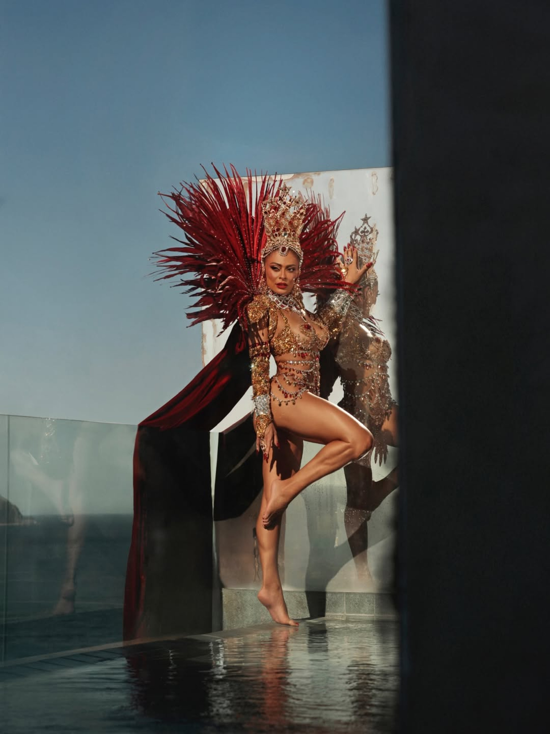 Juliana Paes surgiu deslumbrante antes de desfile na Sapucaí  - Reprodução/Instagram 