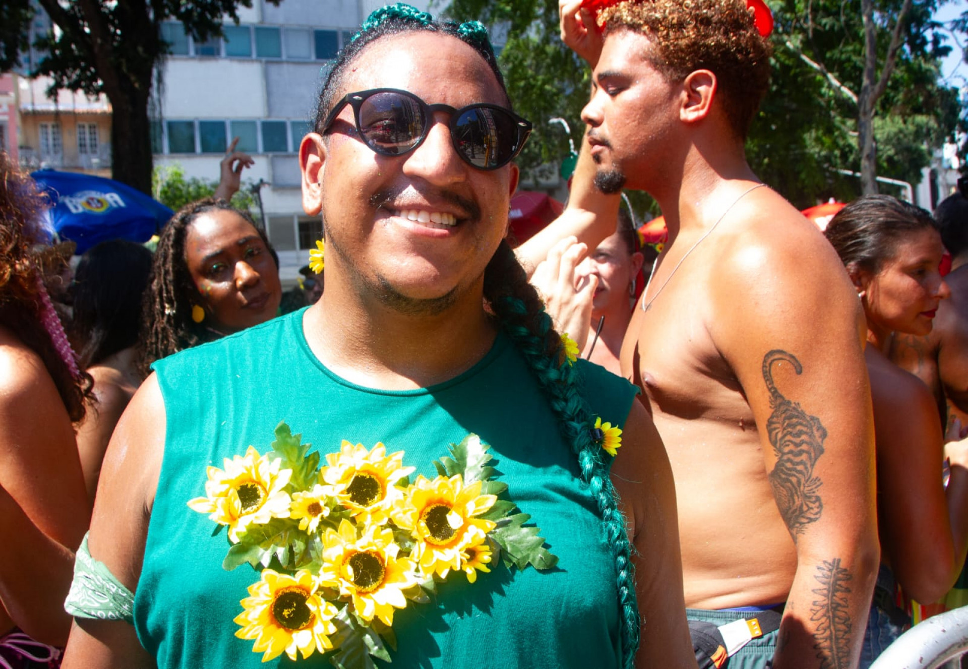 Professor de música, Silvio Júnior, 35, esteve presente no Que Pena Amor - Érica Martin / Agência O Dia