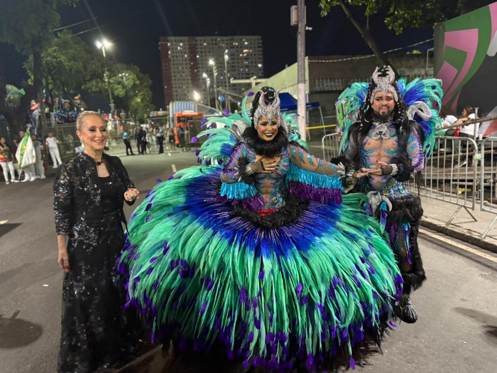 Bailarina Ana Botafogo fez um balanço sobre o trabalho que fez ao longo do ano com Rafaela Theodoro e Phelipe Lemos - Manuella Viégas/ Agência O Dia