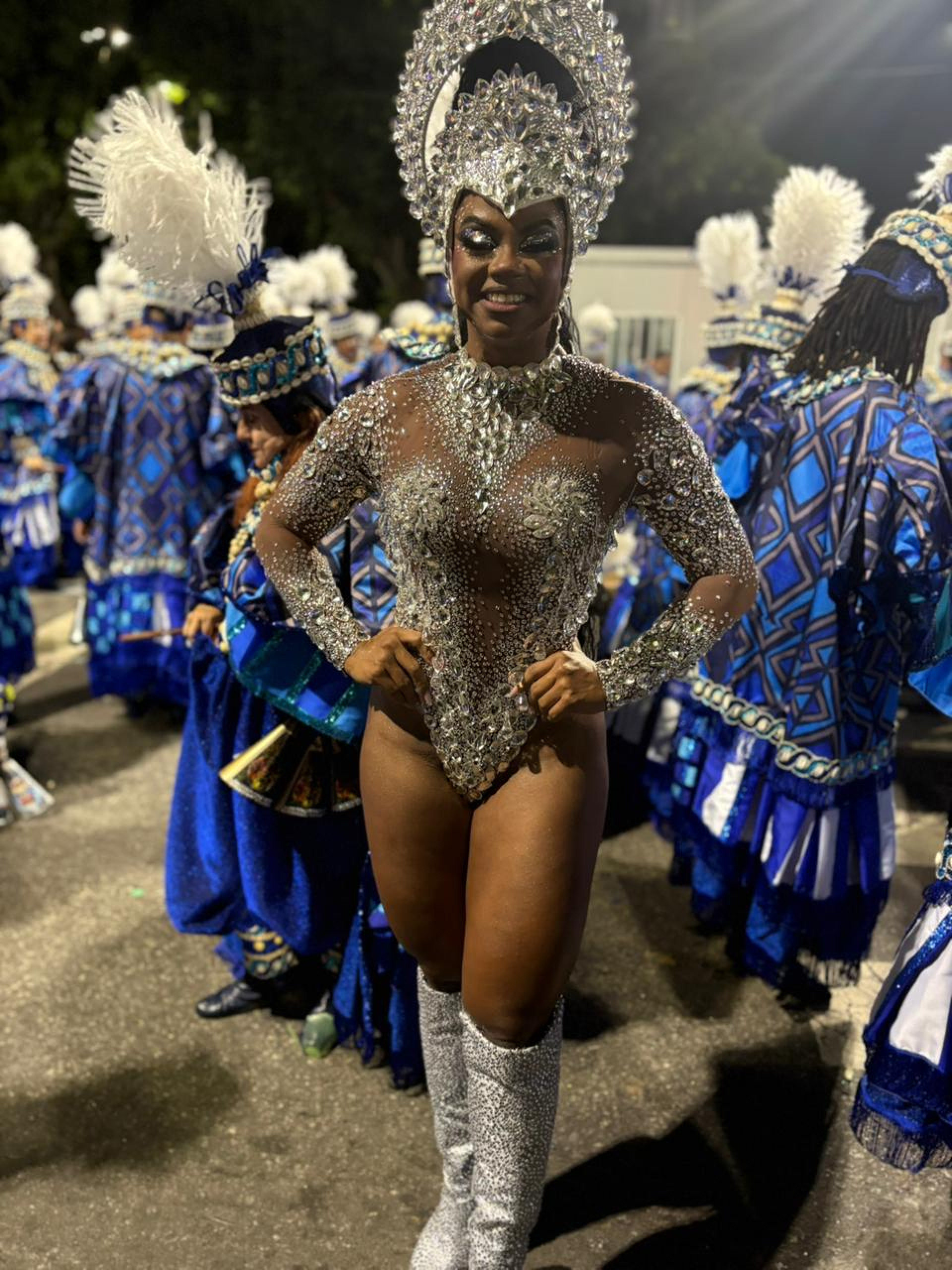 Bianca Monteiro revelou que o nervosismo ainda a acompanha nos momentos que antecedem a entrada da escola - Manuella Viégas/ Agência O Dia