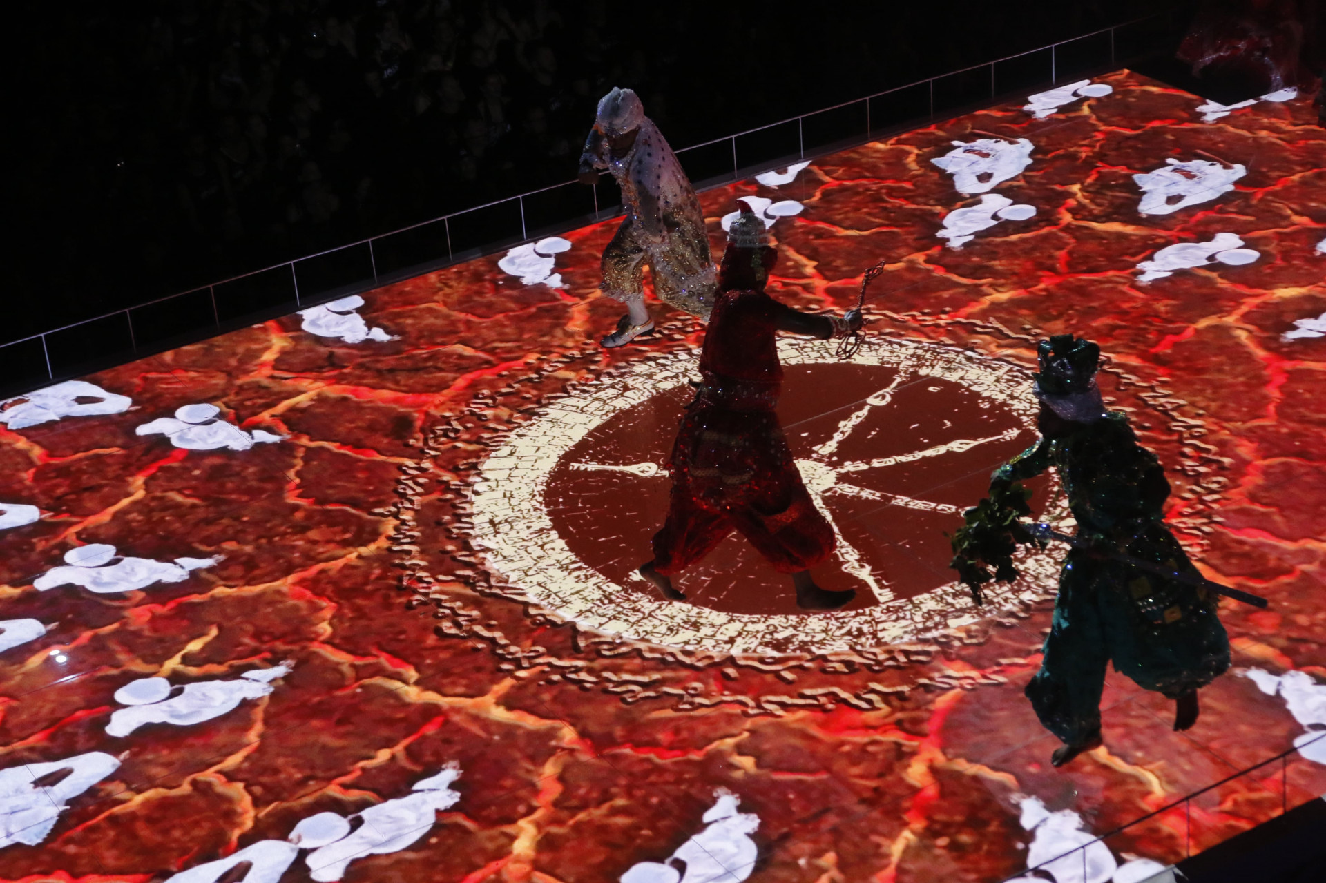 Comissão de frente da Portela - Foto: Carlos Elias / Agência O Dia