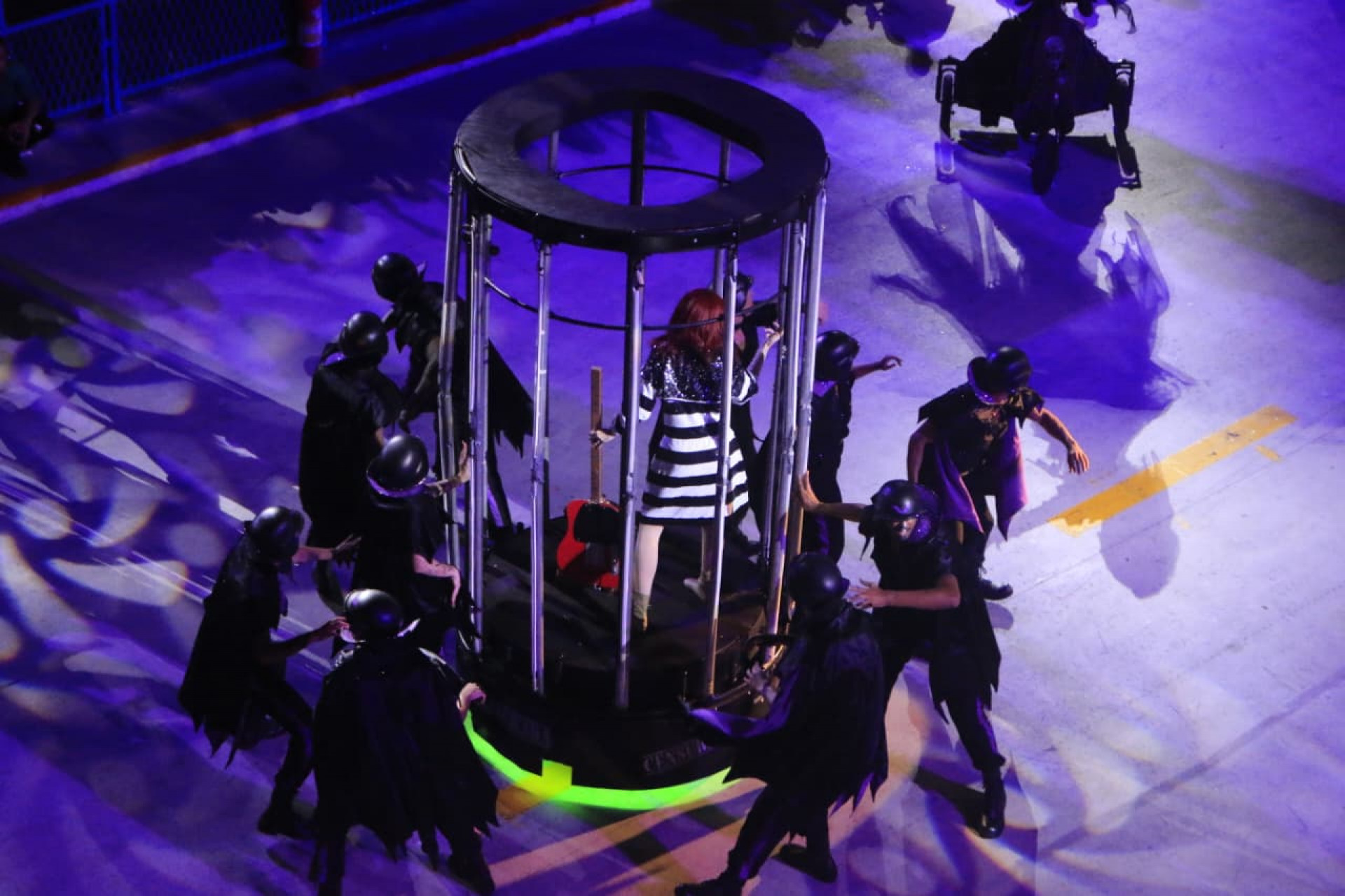 Mocidade apresentou enredo sobre vida pública de Rita Lee - Carlos Elias/Agência O Dia