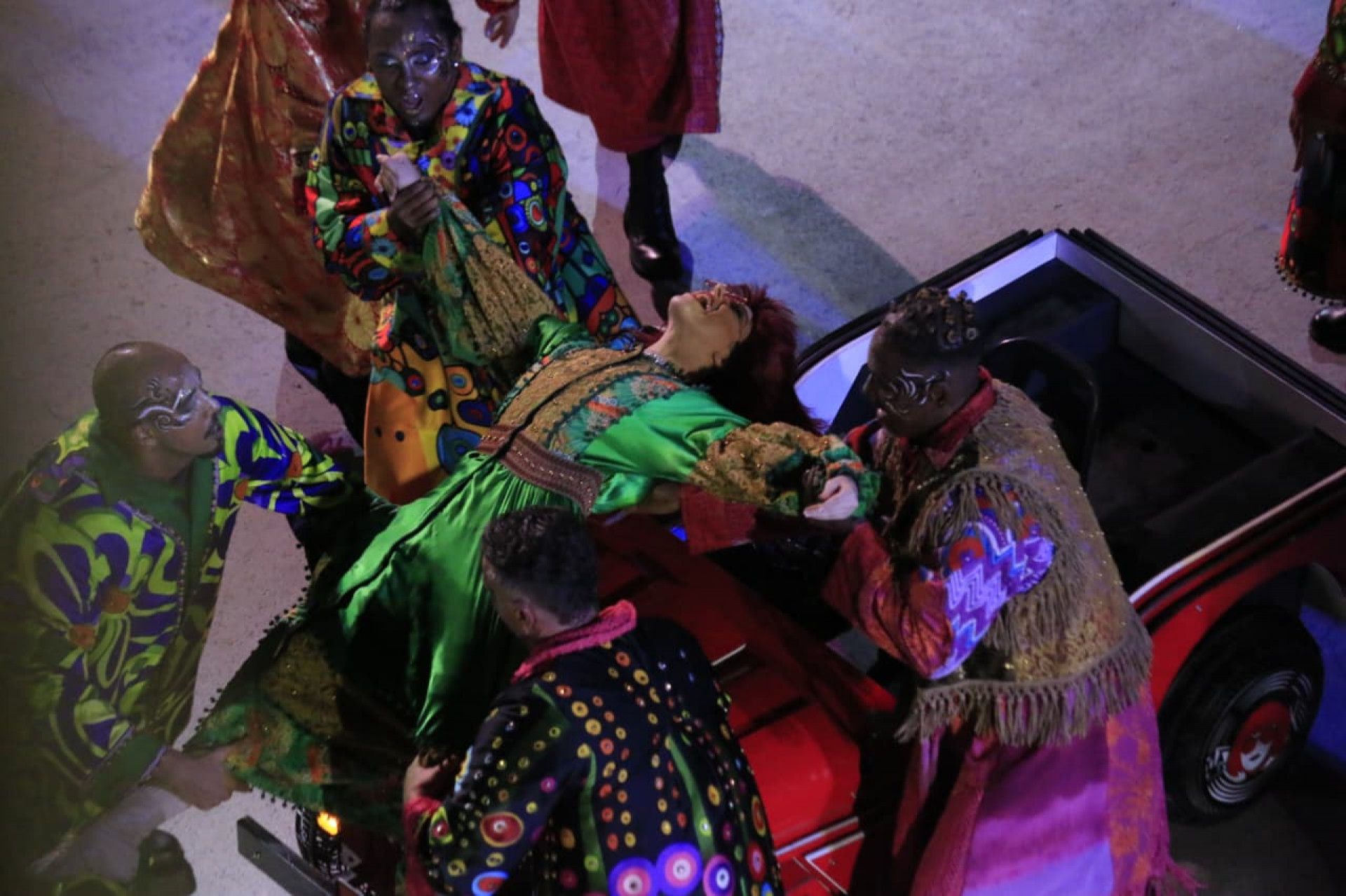 Mocidade abriu segundo dia de desfiles do Especial - Carlos Elias/Agência O Dia