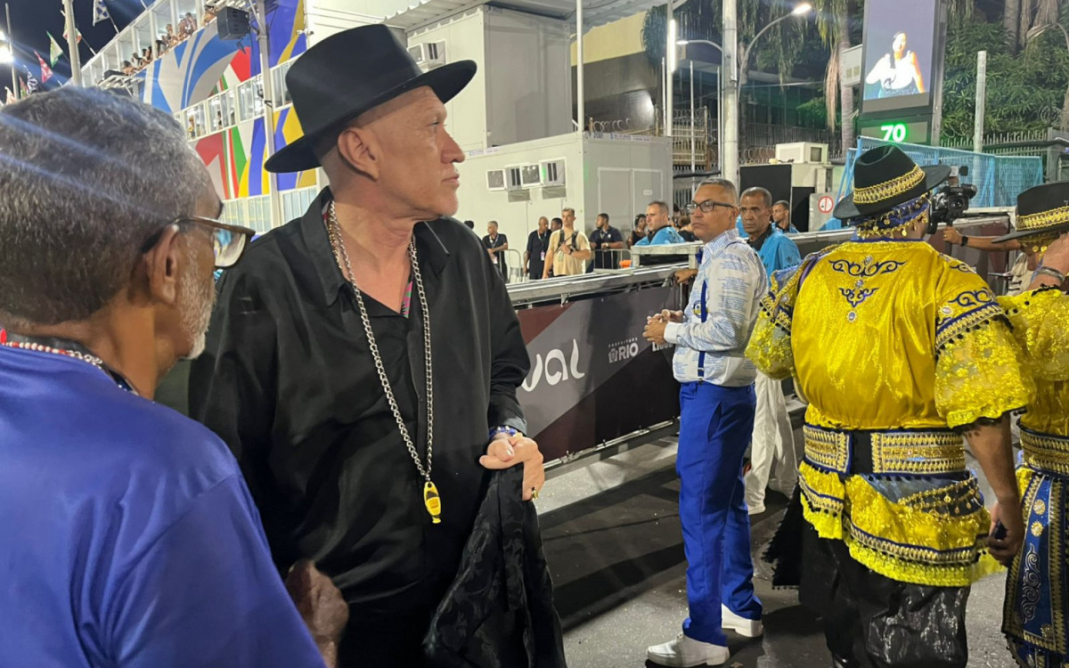 Casagrande, mestre de bateria da Unidos da Tijuca, promete um grande desfile
