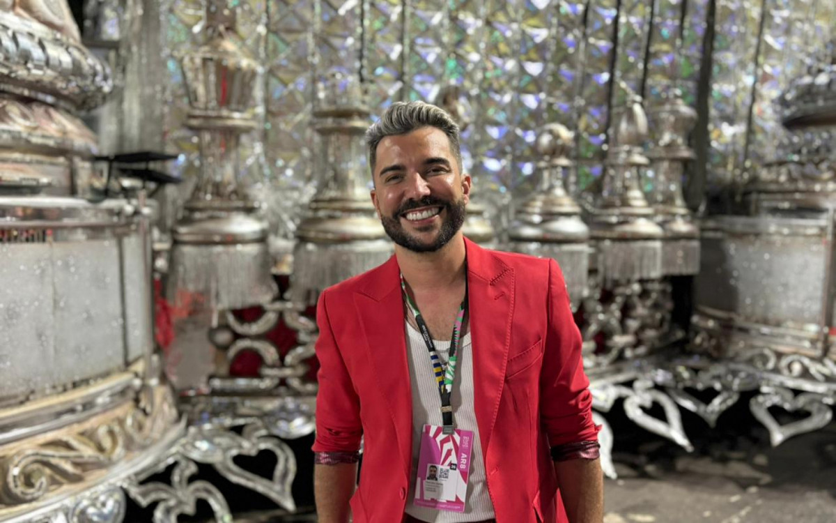 Carnavalesco Tarcísio Zanon, da Viradouro - Foto: Manuella Viégas / Agência O Dia