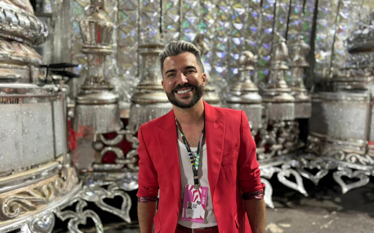 Carnavalesco Tarcísio Zanon, da Viradouro - Foto: Manuella Viégas / Agência O Dia