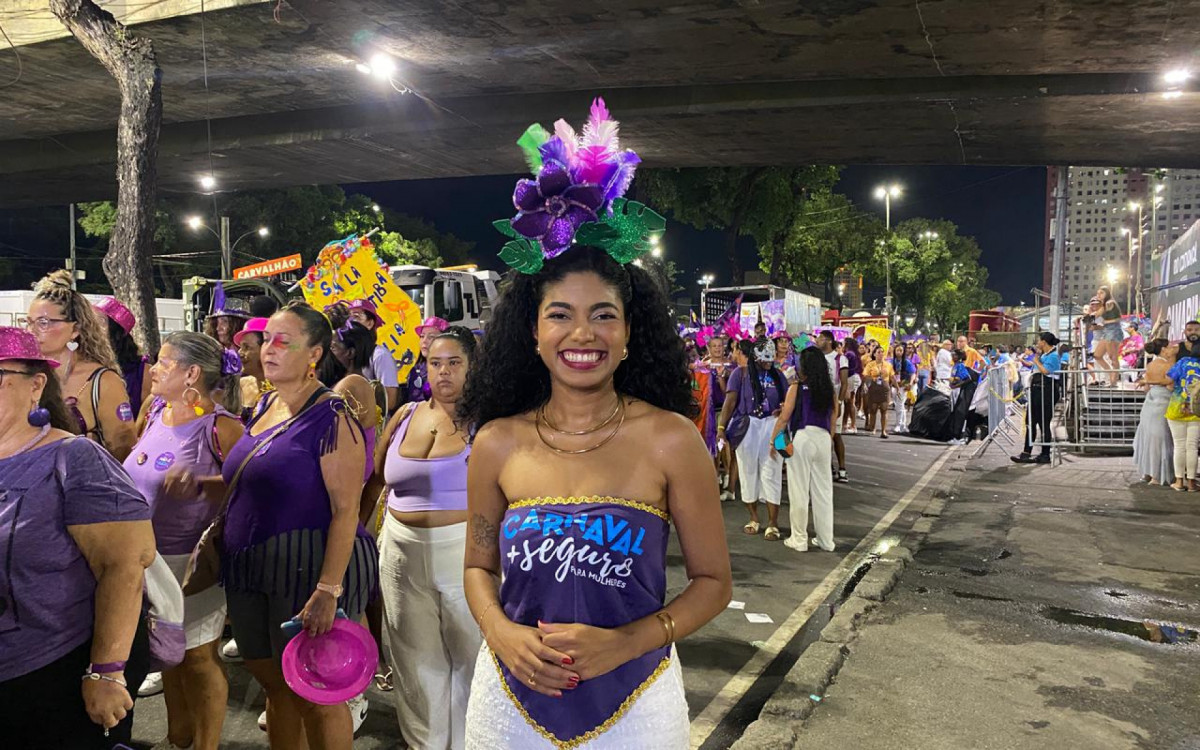 Secretária de Mulheres e Cuidados do Rio, Joyce Trindade, de 29 anos - Foto: Thalita Queiroz / Agência O Dia