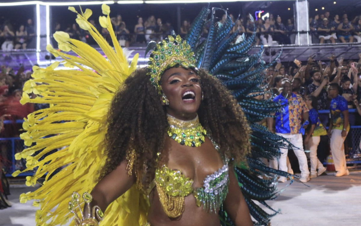 Tuiuti teve problemas no acabamento de algumas alegorias e também na evolução