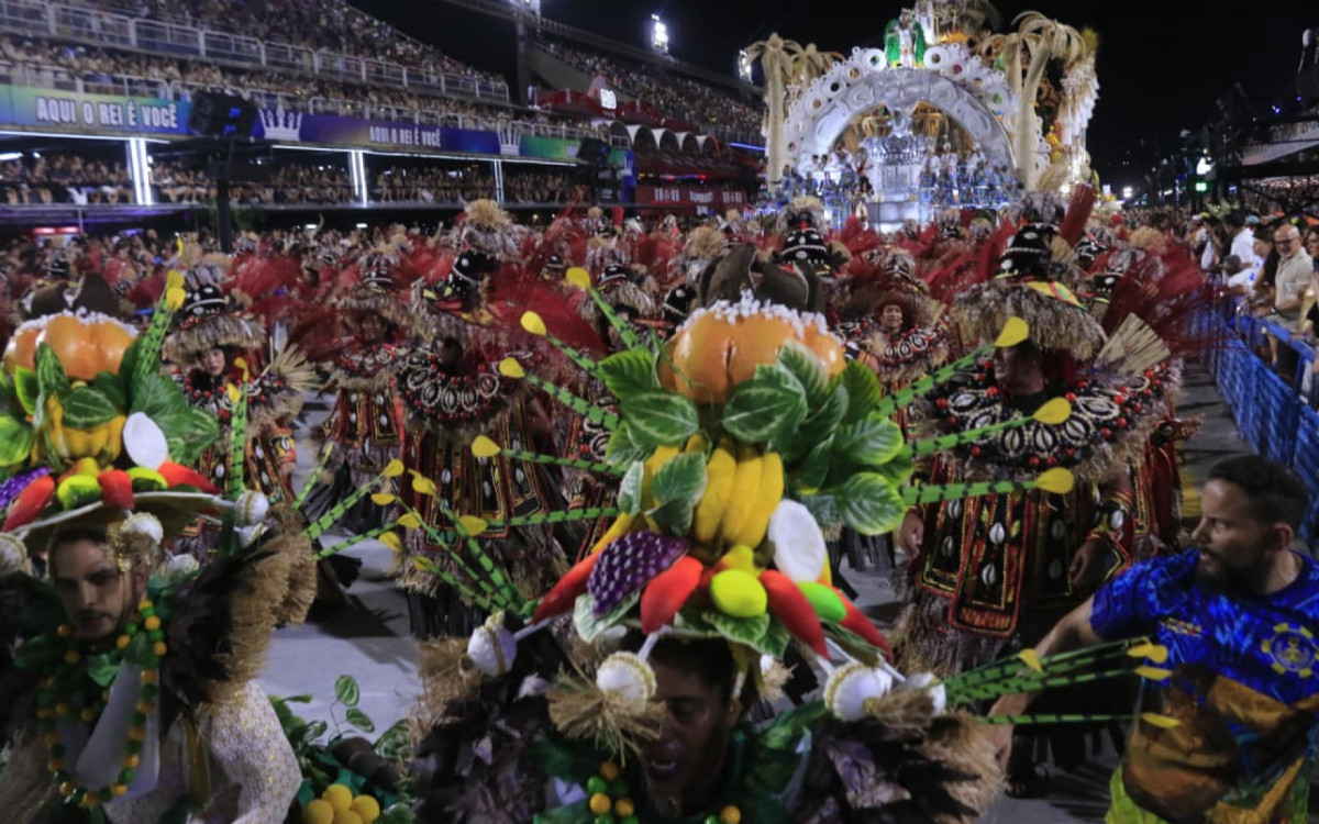 Tuiuti teve destaque no samba-enredo e na bateria