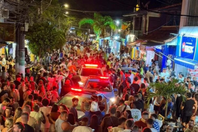 Búzios usa drones para reforçar segurança nos blocos de Carnaval