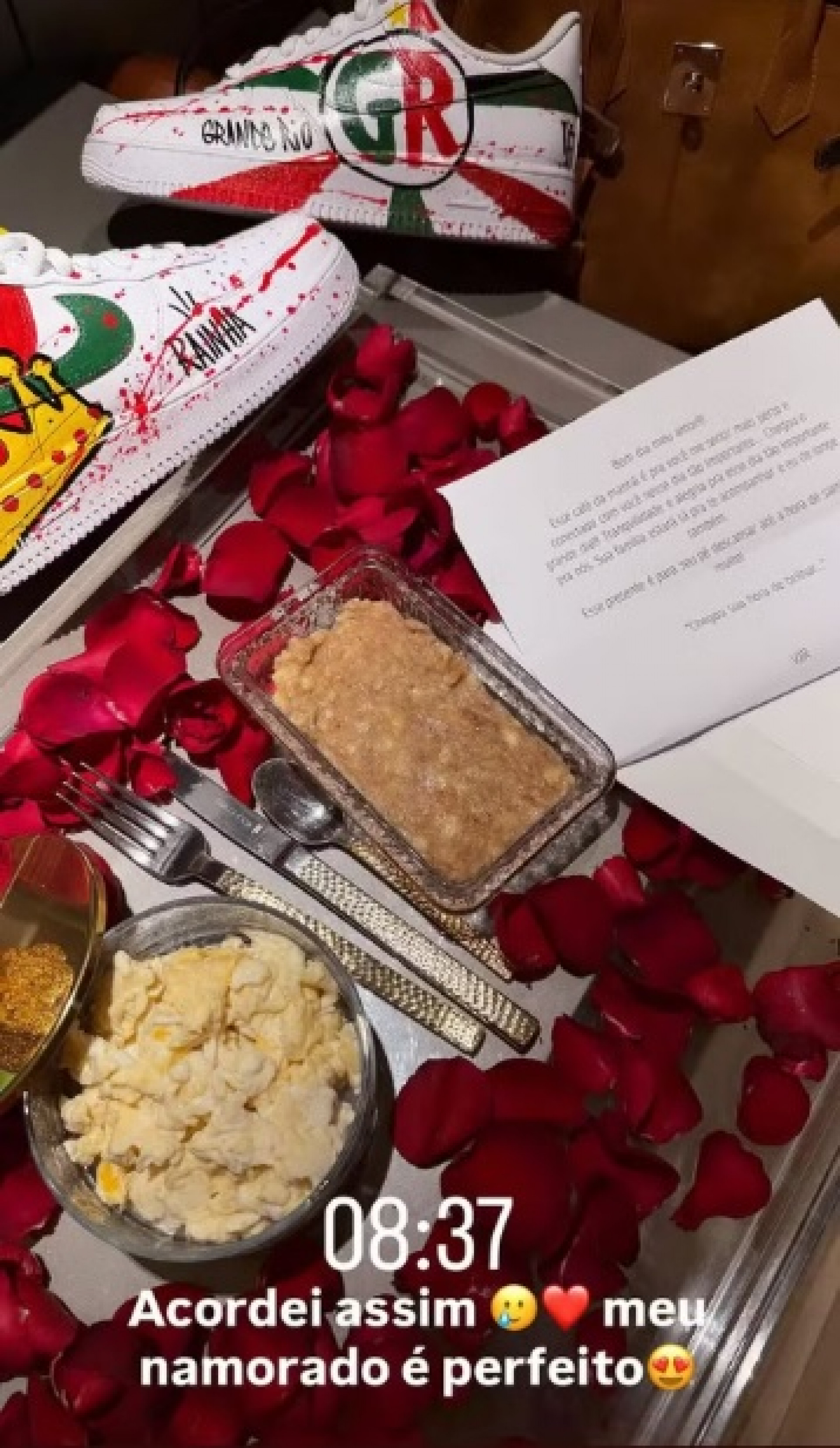 Vini Jr. envia surpresa para Virginia Fonseca antes de estreia como rainha de bateria na Sapucaí - Reprodução Instagram