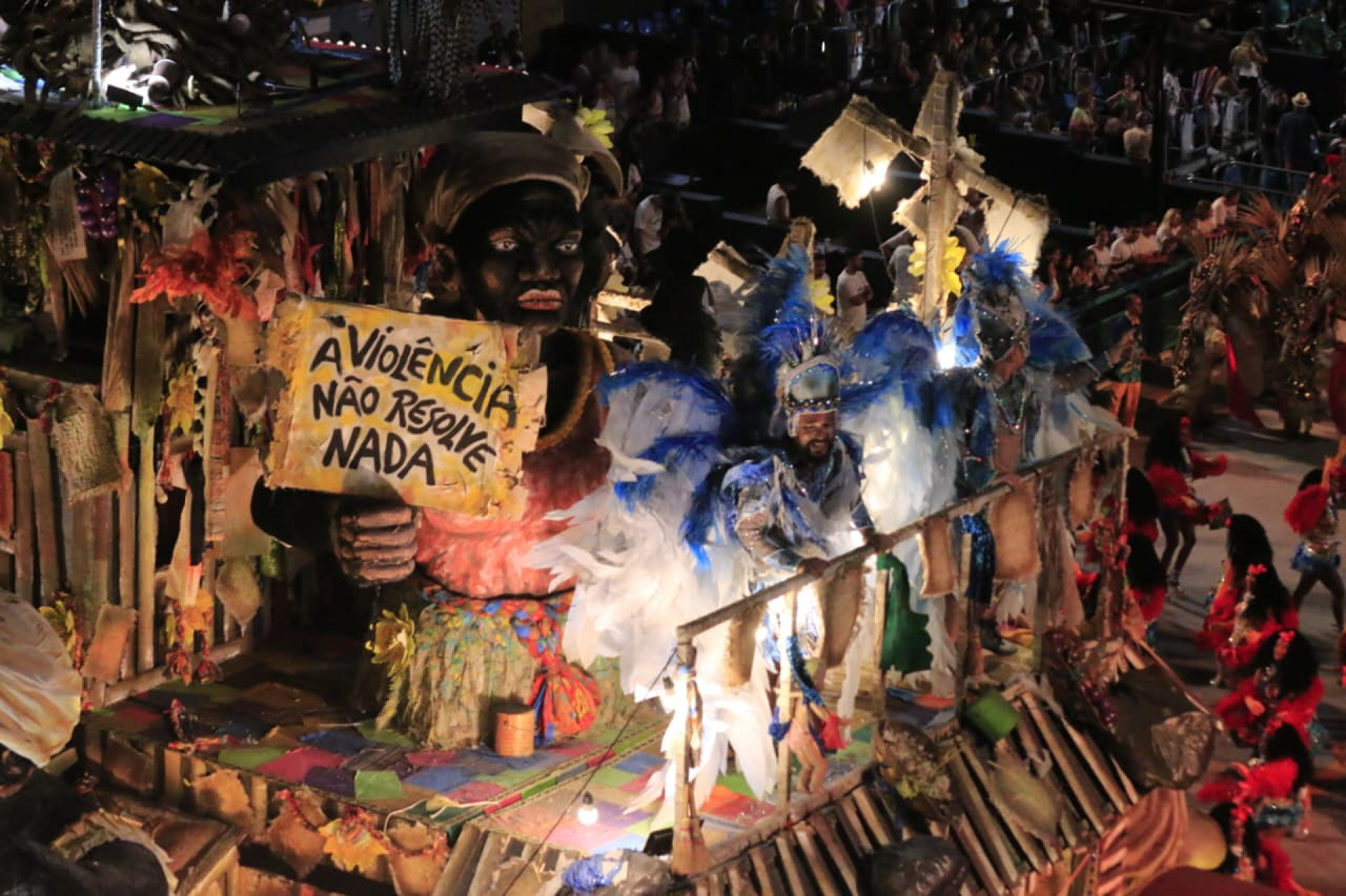 Unidos da Tijuca fez desfile consistente - Carlos Elias/Agência O Dia