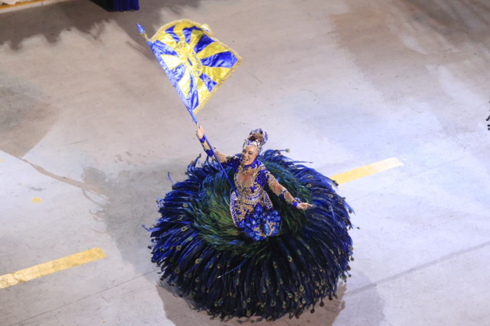 Unidos da Tijuca fez desfile consistente  - Carlos Elias/Agência O Dia