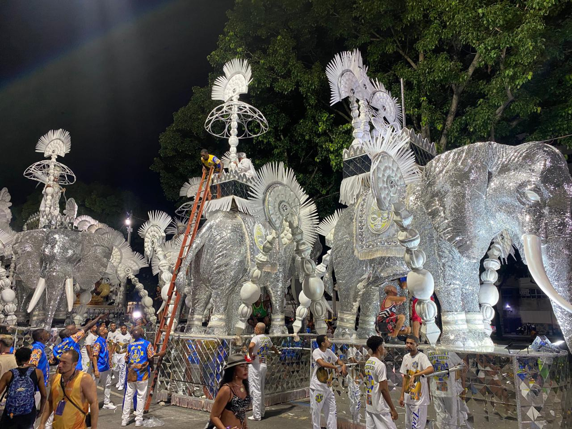 Tuiuti abriu terceiro dia de desfiles no Grupo Especial - Thalita Queiroz / Ag&ecirc;ncia O DIA