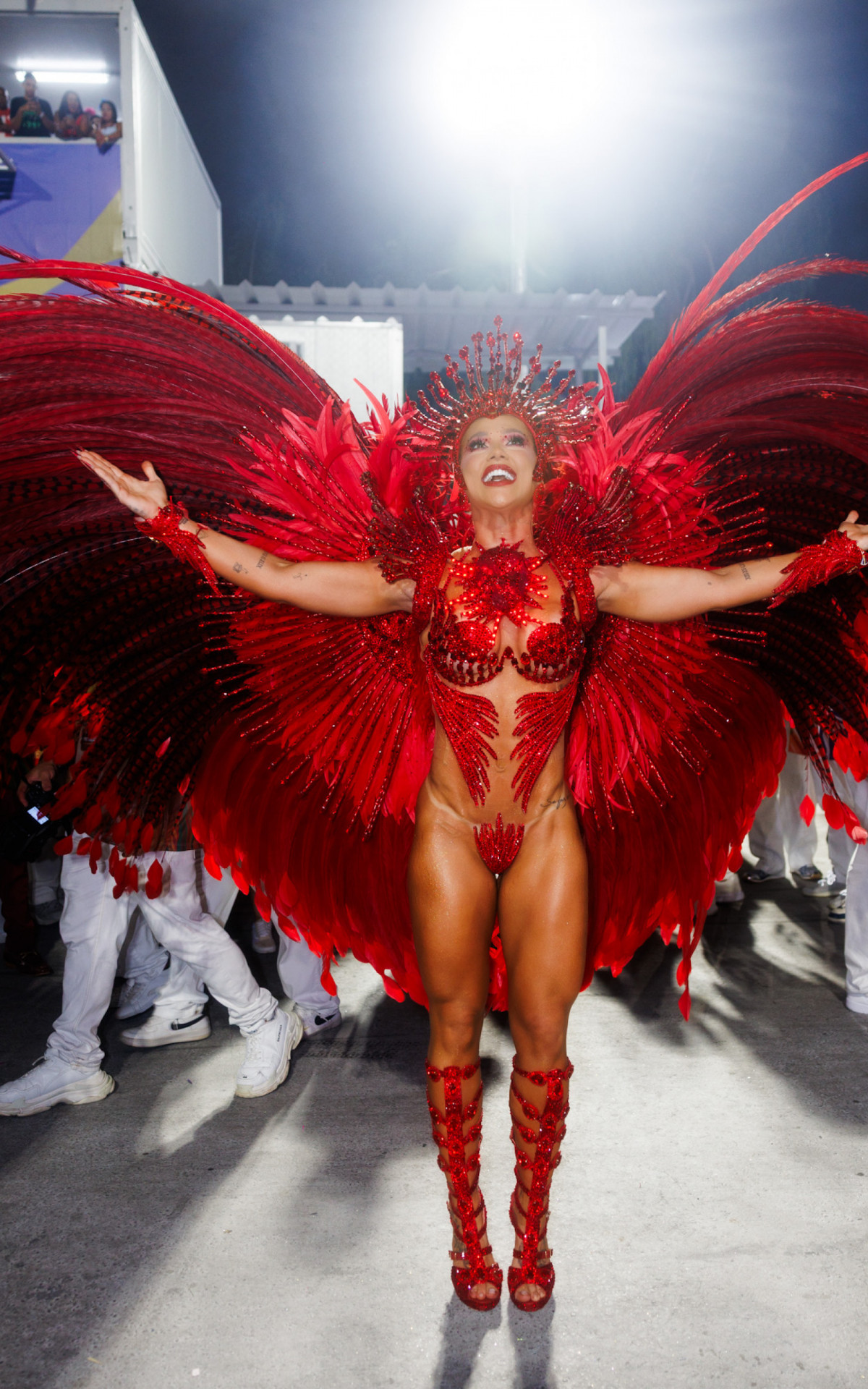 Virginia Fonseca em estreia na Grande Rio