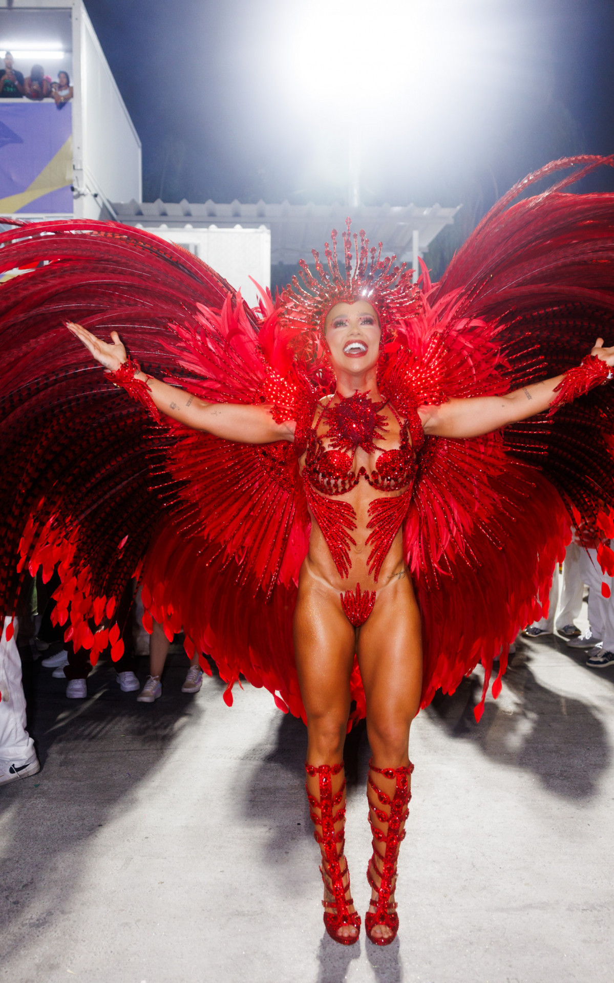 Virginia Fonseca em estreia na Grande Rio