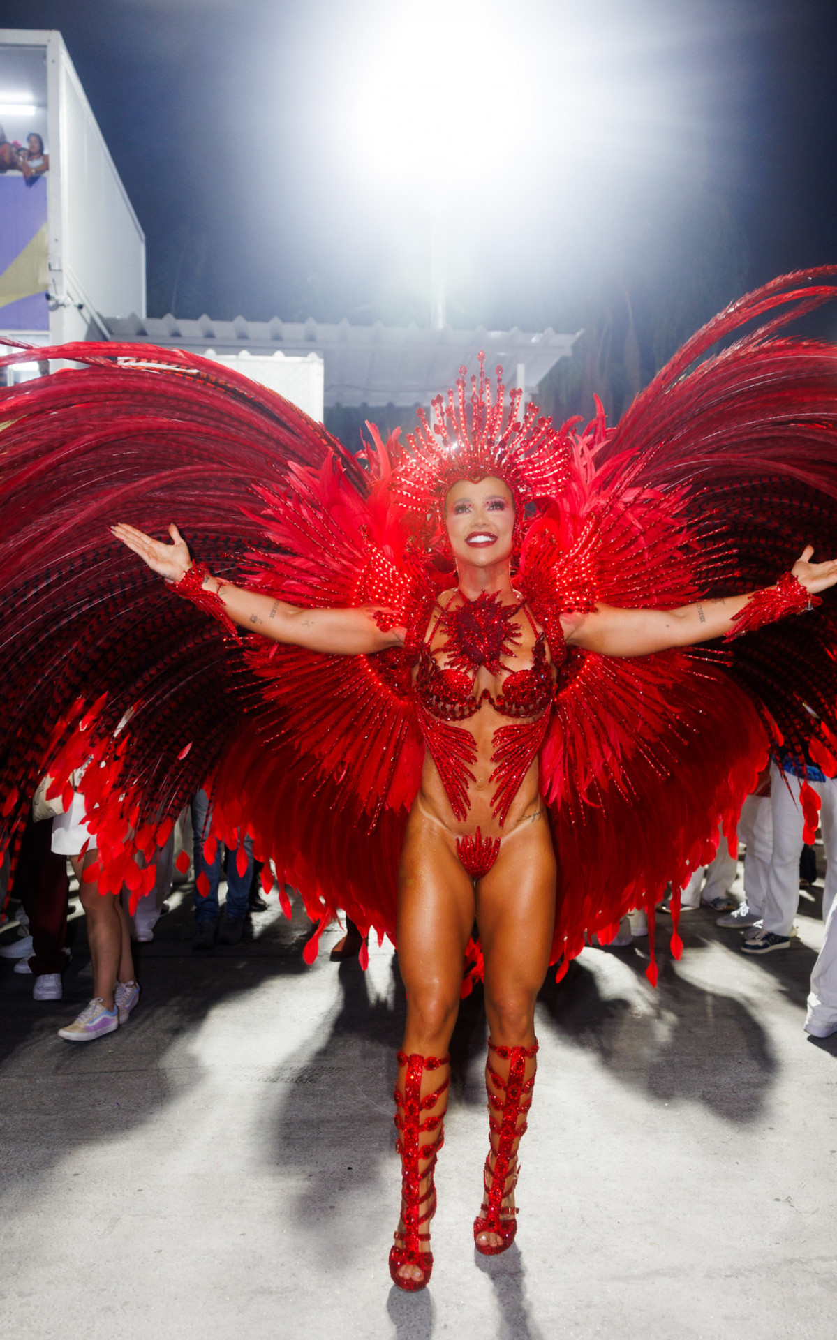 Virginia Fonseca em estreia na Grande Rio